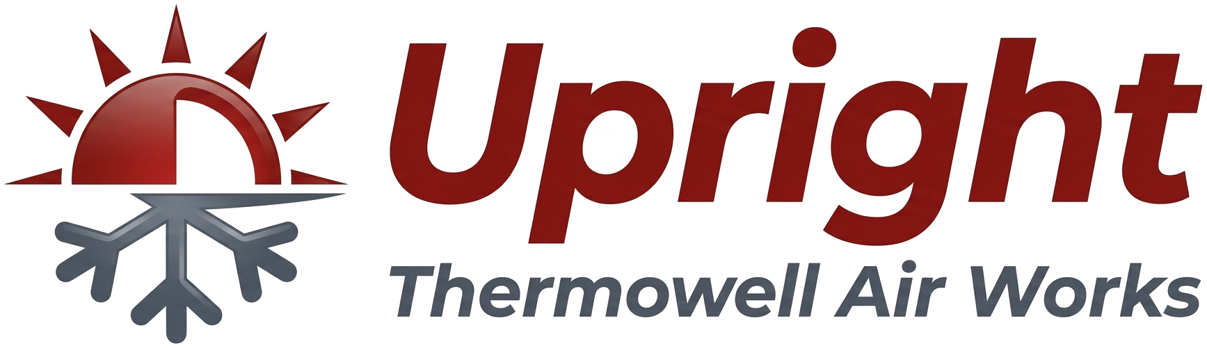 Upright Thermowell Air Works logo